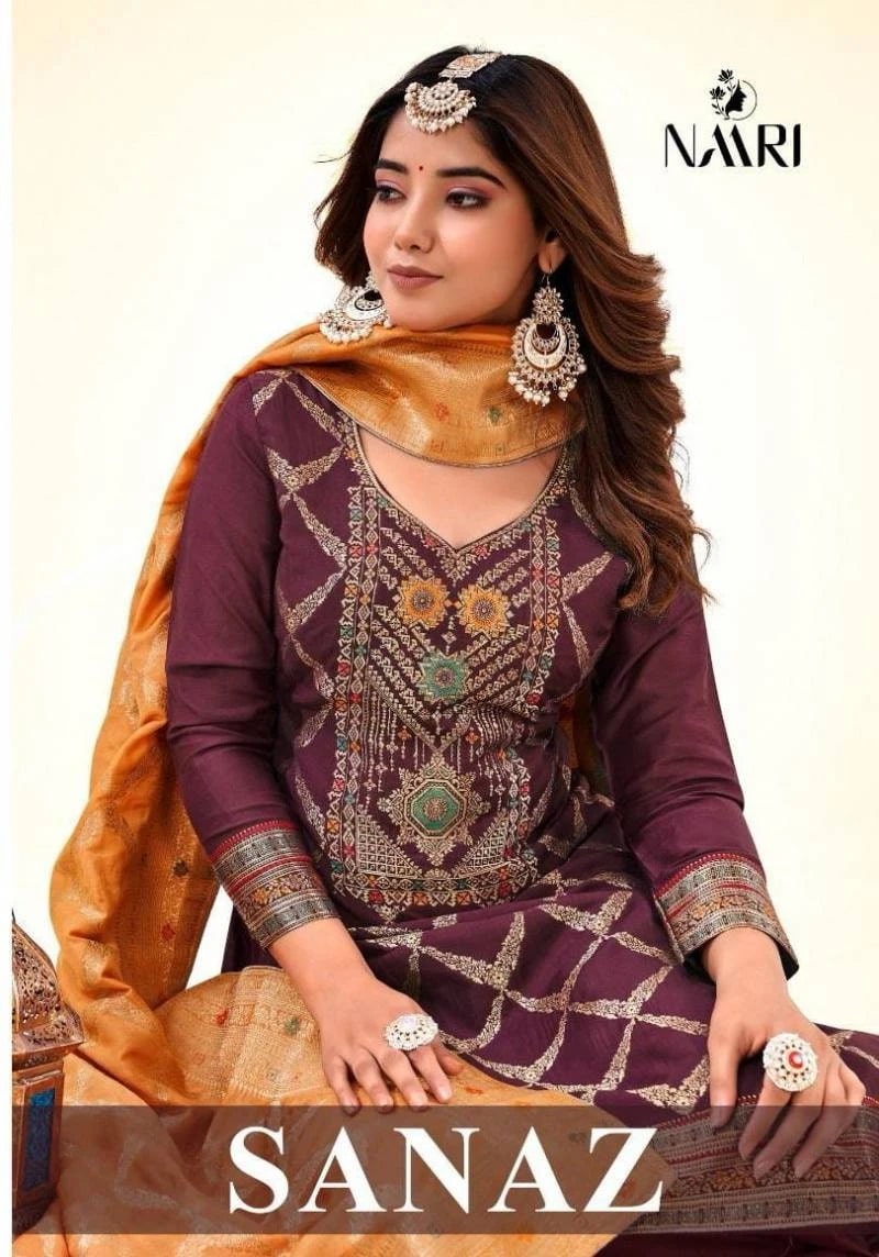 Naari Sanaz Muslin Dola Salwar Kameez Wholesale Price