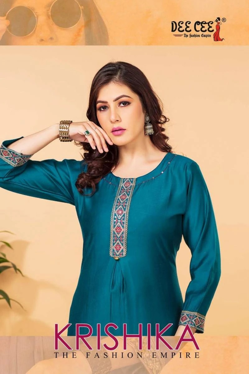 Deecee Krishika Fancy Regular Wear Kurti Wholesale