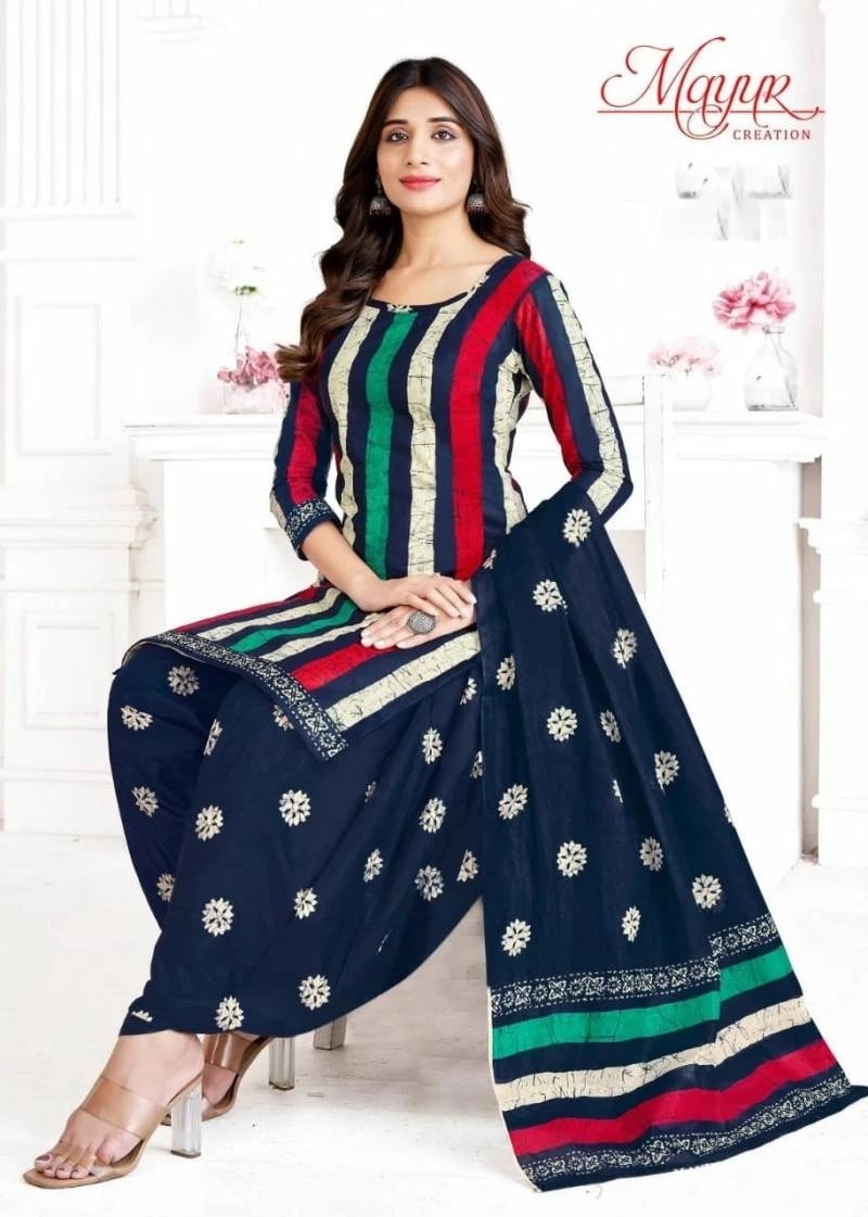 Mayur Batik Special Vol 26 Patiyala Cotton Dress Material Collection