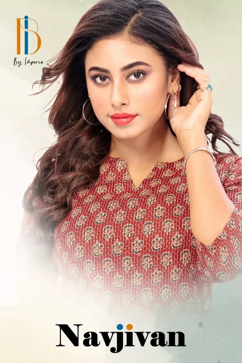 Imperia Navjivan Vol 1 Cotton Regular Wear Tops Wholesale