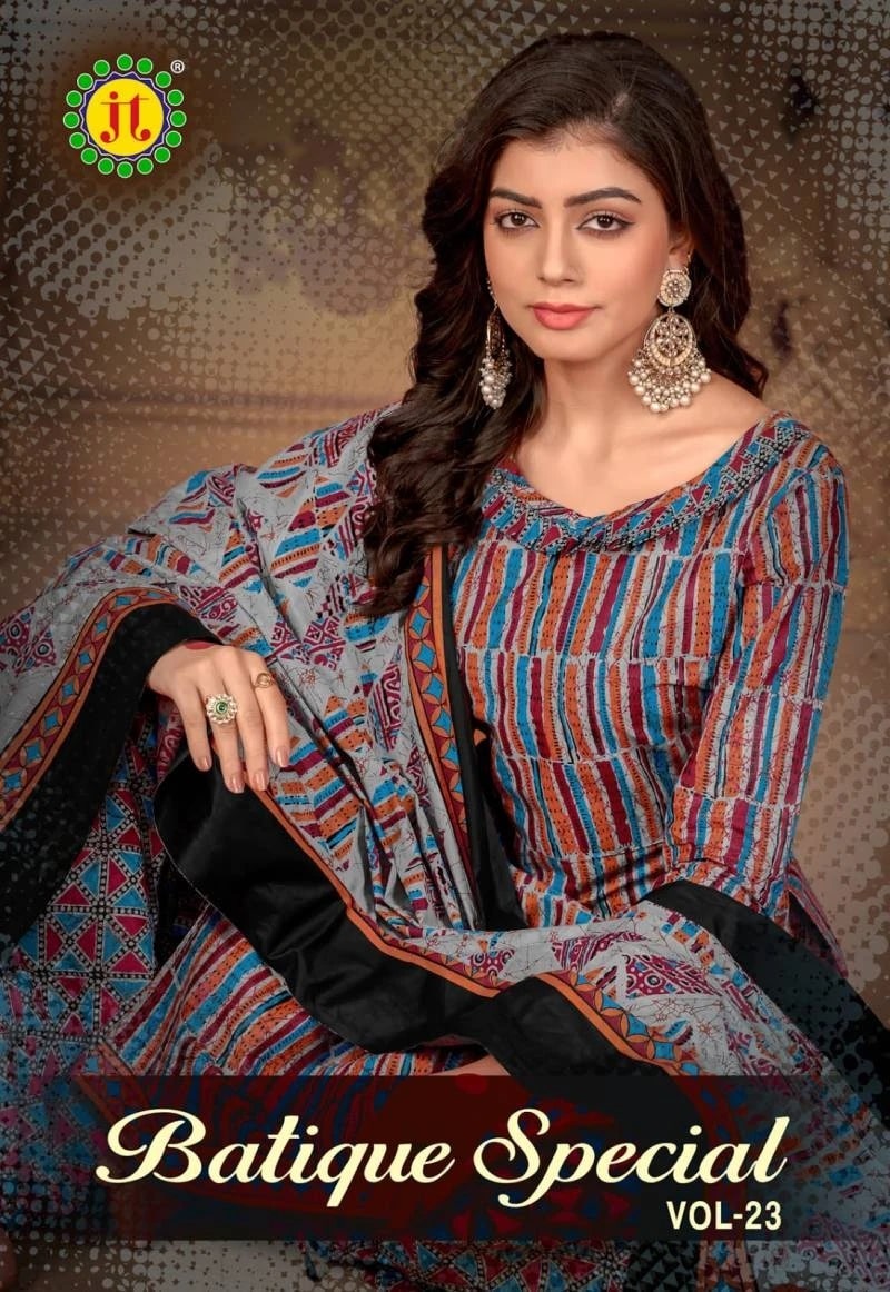 Jt Batique Special Vol 23 Soft Cotton Daily Wear Dress Material Collection