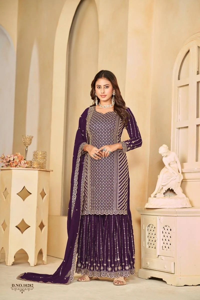 Anjubaa Vol 28 Embroidered Salwar Suit Collection