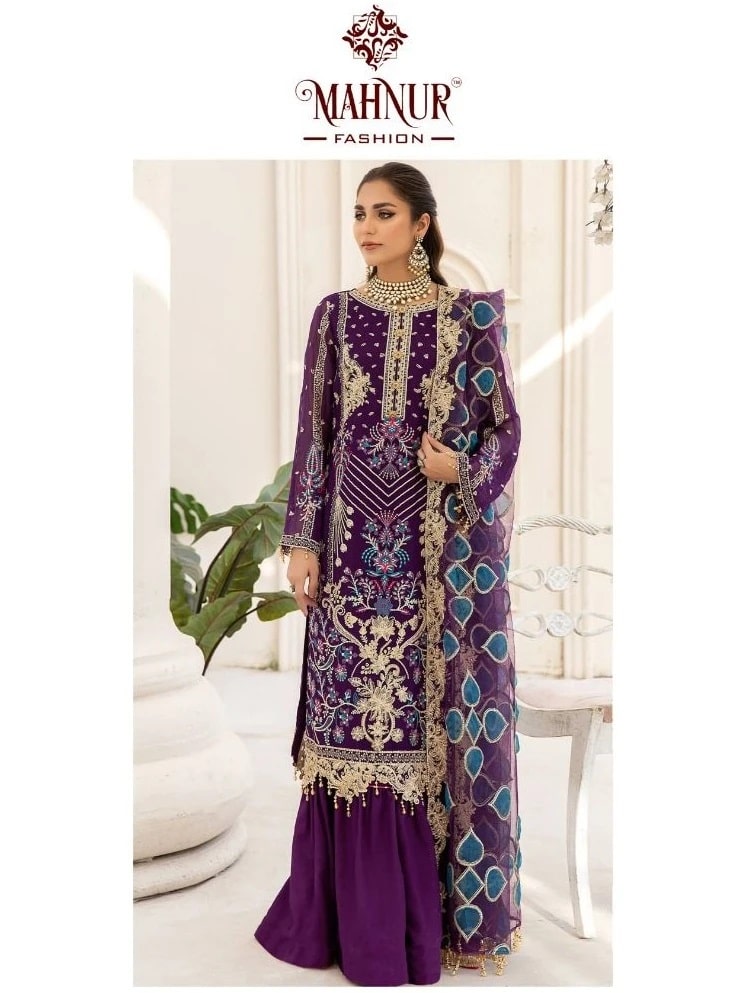 Mahnur Vol 40 Pakistani Salwar Kameez Collection