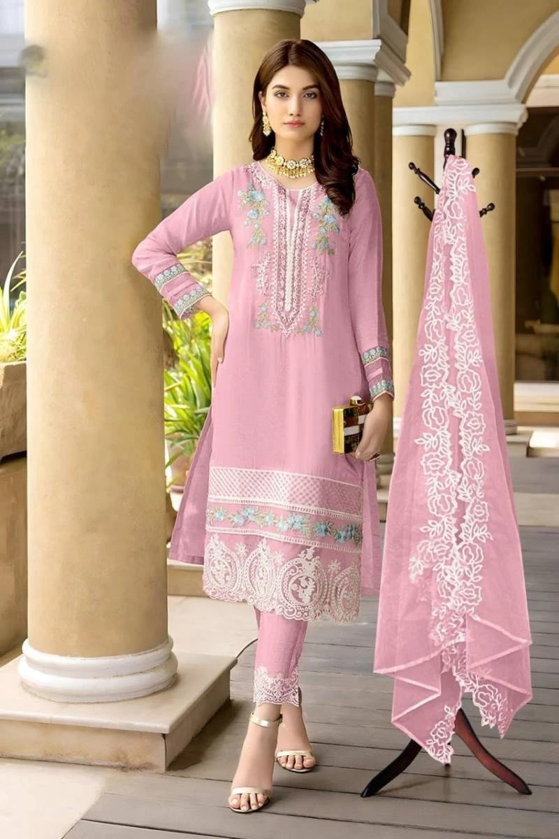 Laxuria Trendz 1305 Georgette Ready Made Dress Collection