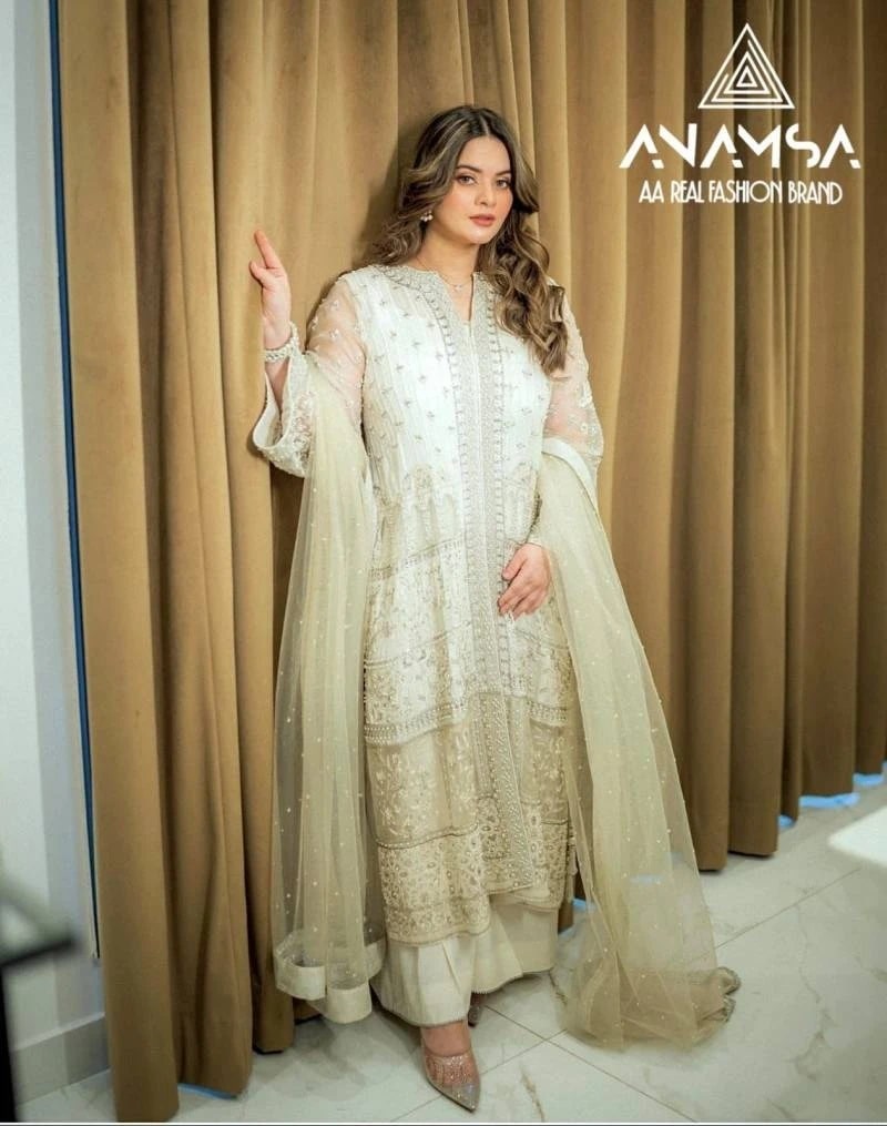 Anamsa 409 Pakistani Salwar Kameez Collection