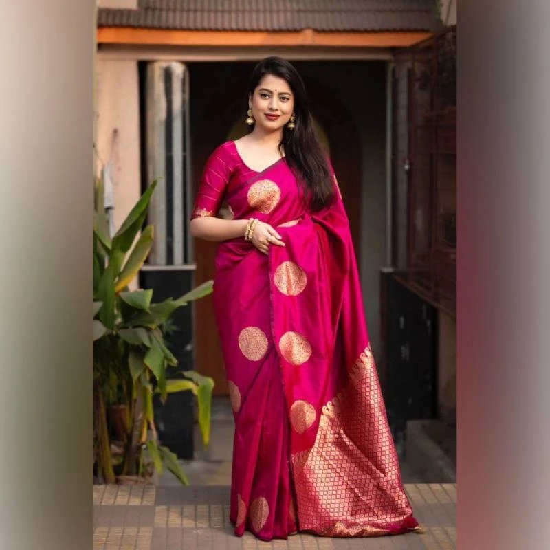Aab Manjuba Wedding Lichi Silk Saree Collection