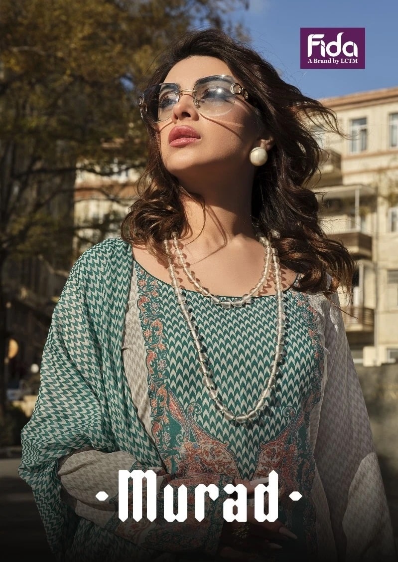 Fida Murad Exclusive Digital Printed Soft Cotton Dress Material