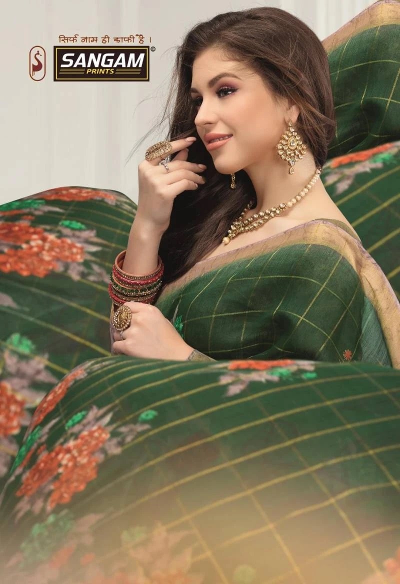 Sangam Eliza Nx Regular Wear Pure Cotton Sarees Collection