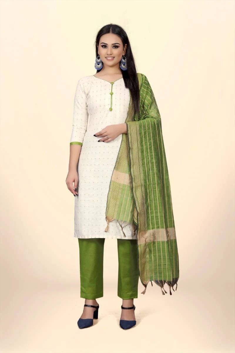 Gng 51044 Daily Wear Jacquard Dress Material Collection