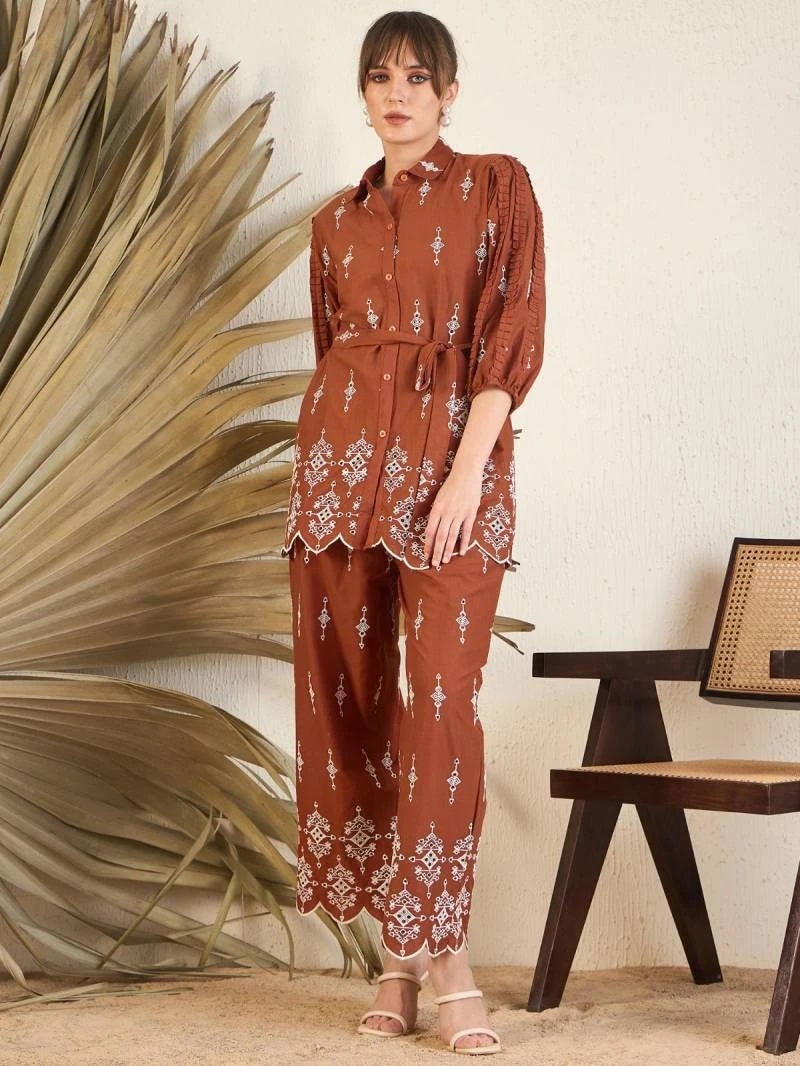Indo Era 2457 Rayon Stylish Co Ord Set Collection