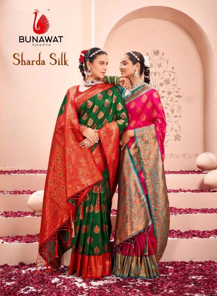 Bunawat Sharda Kanjivaram Silk Saree Collection