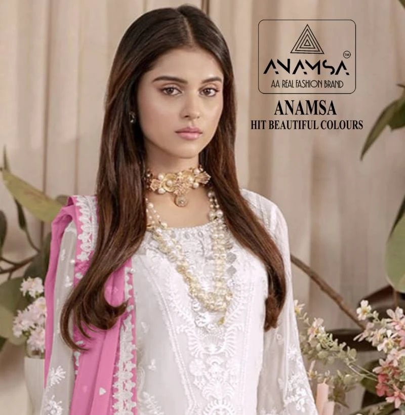 Anamsa 225 A To D Designer Pakistani Salwar Suits Collection
