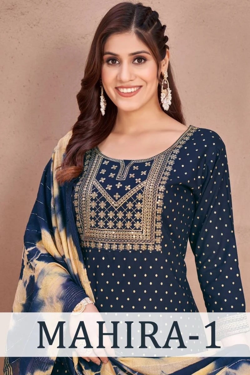 Mahira 1 Printed Kurti Botton With Dupatta Set