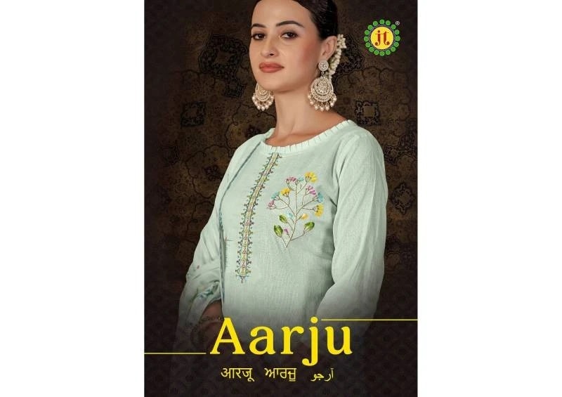 Jt Aarju Designer Printed Dress Material Collection