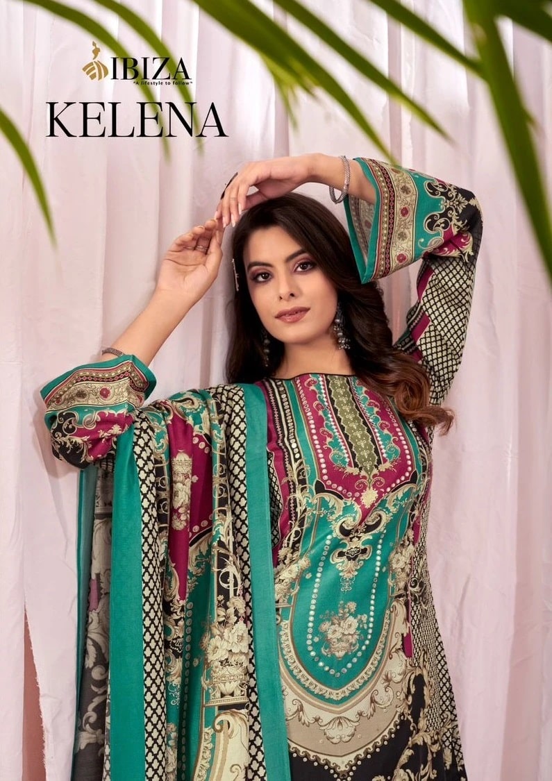 Ibiza Kelena Digital Printed Designer Salwar Suit Collection