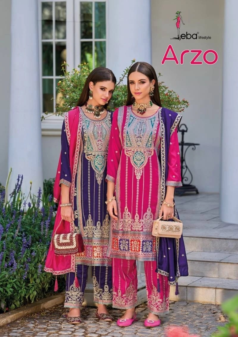 Eba Arzo exclusive Designer Kurti Pant With Dupatta Collection