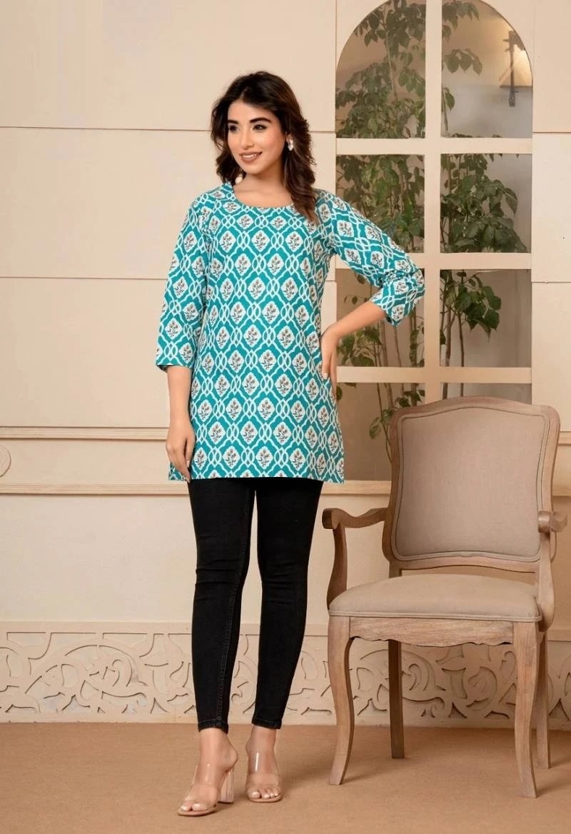 Mcm Kashvi Vol 2 Lawn Cotton Short Kurti Collection