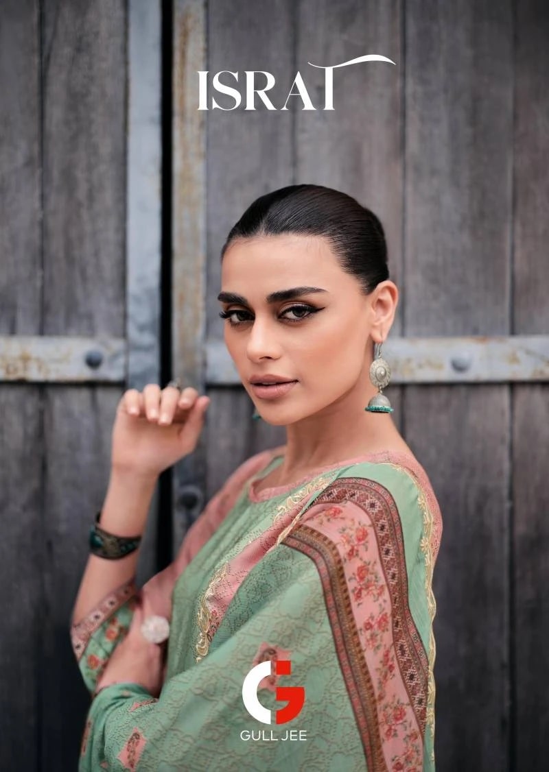 Gull Jee Israt Viscose Exclusive Digital Print Dress Material