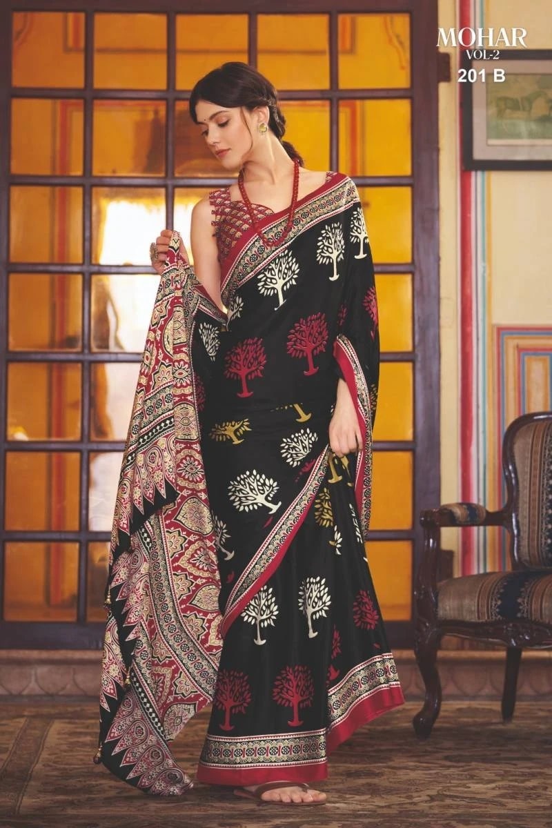 Apple Mohar Vol 2 Printed Designer Saree Collection