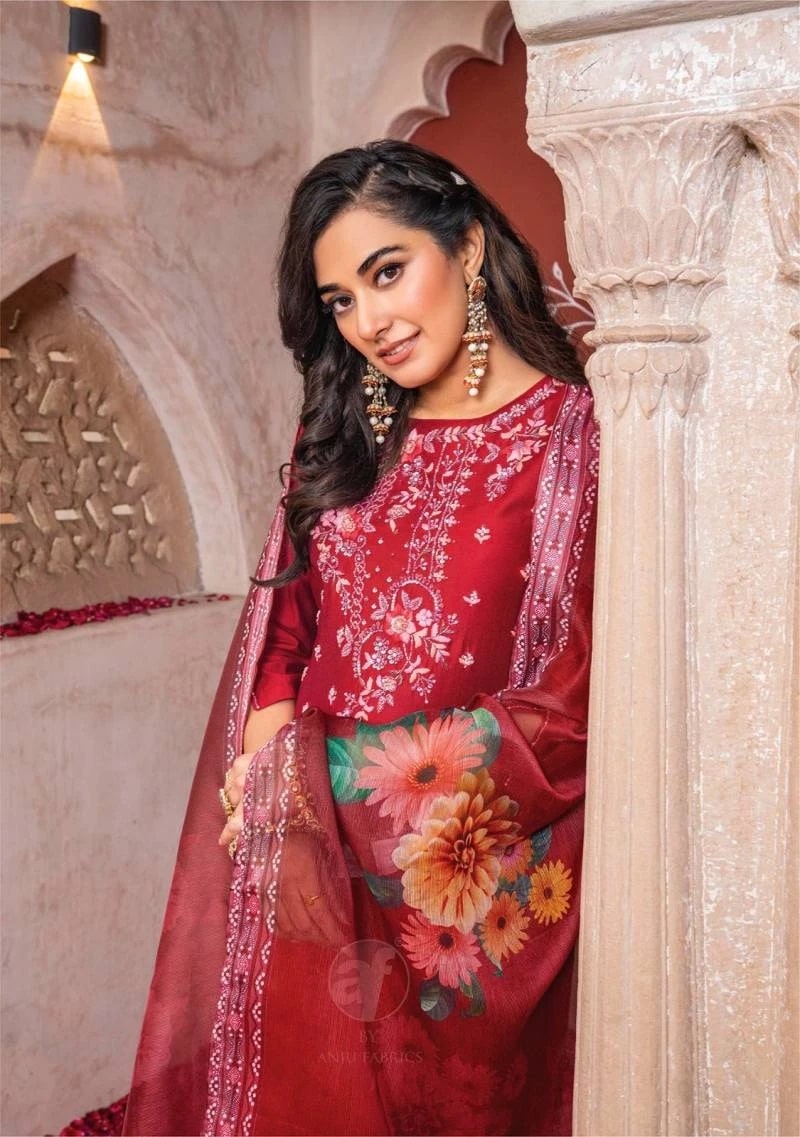 Af Gazal Vol 4 Viscose Designer Kurti Pant With Dupatta Collection