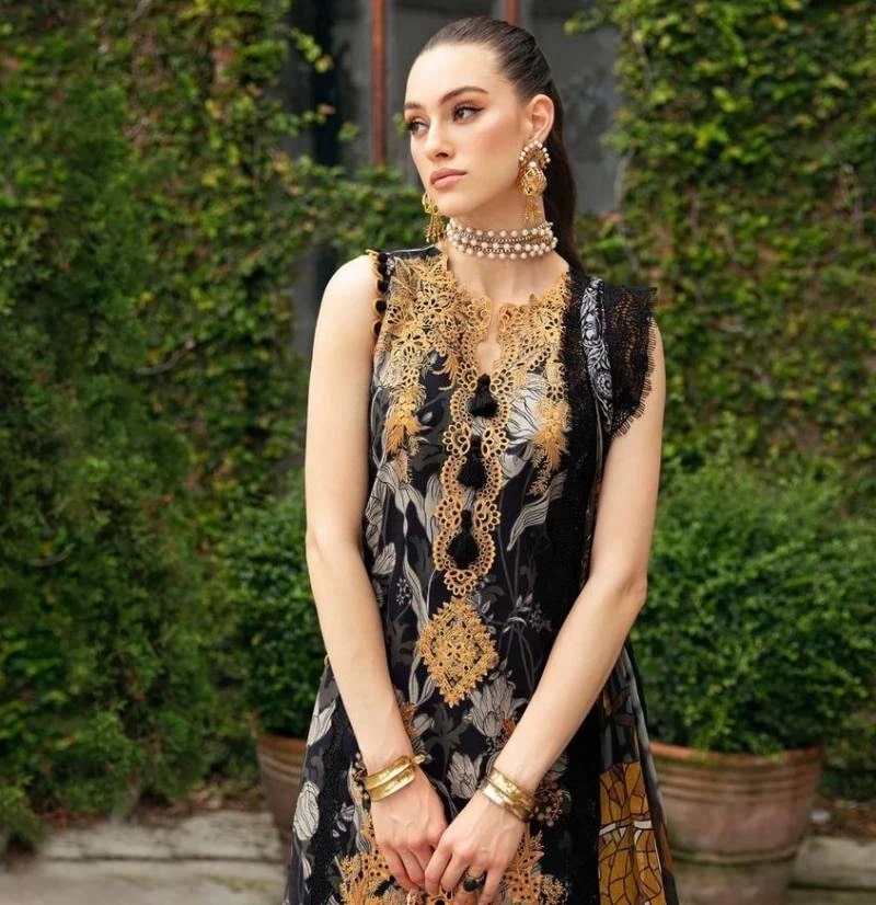 Shree Riwayat Luxury Lawn Collection Vol 2 Nx Pakistani Suits Chiffon Dupatta