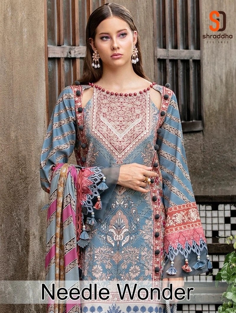 Shraddha Needle Wonder Vol 1 Embroidery Pakistani Suits Collection