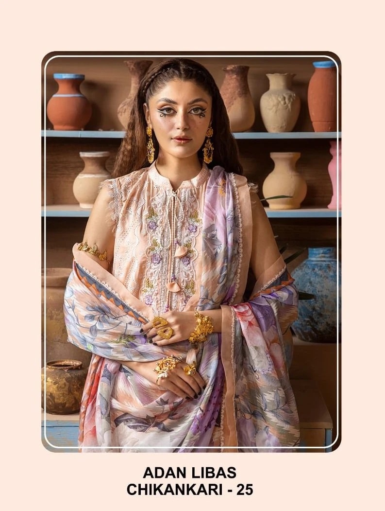 Saniya Adan Libas Chikankari 25 Designer Pakistani Suit Collection
