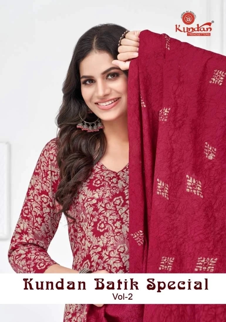Kundan Batic Special Vol 2 Casual Printed Cotton Dress Material