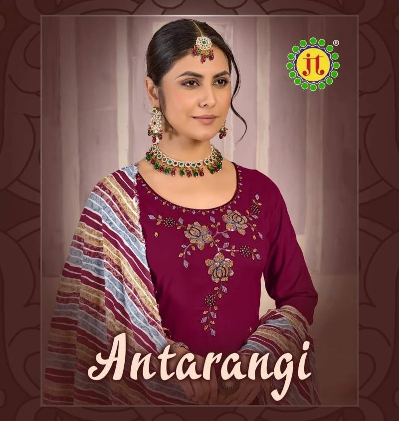 Jt Antarangi Premium Work Dress Material Collection