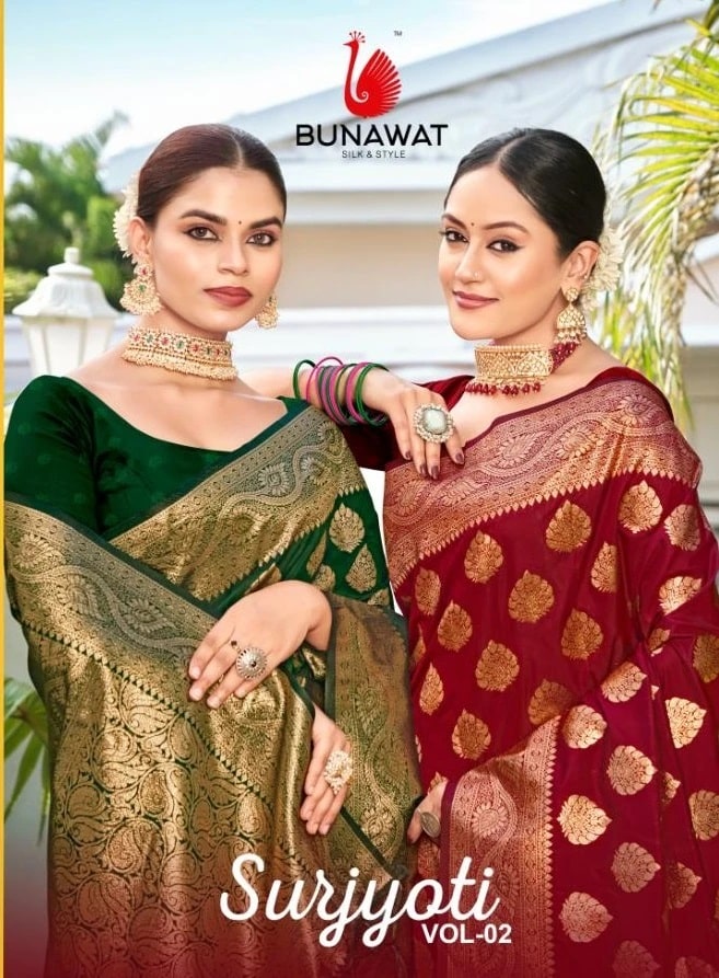 Bunawat Surjyoti Vol 2 Silk Wedding Saree Collection