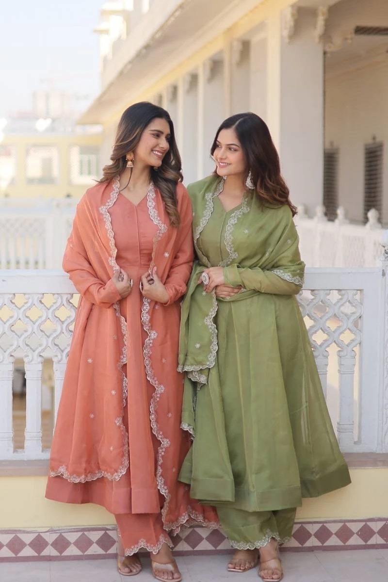 Anamika Vol 4 Silk Readymade Gown Collection