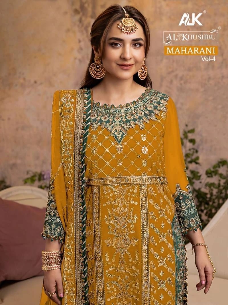 Alk Khushbu Maharani Vol 4 Pakistani Suit Collection