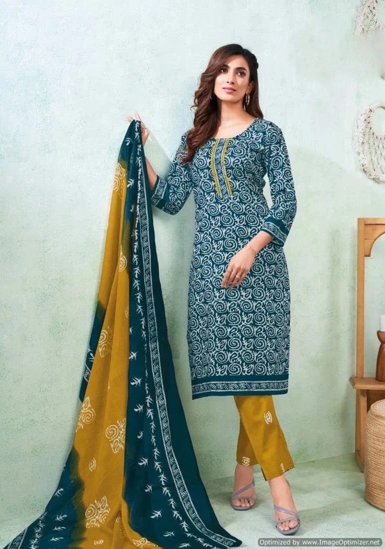 Suryajyoti Pehnava Vol 6 Soft Cotton Dress Material Collection