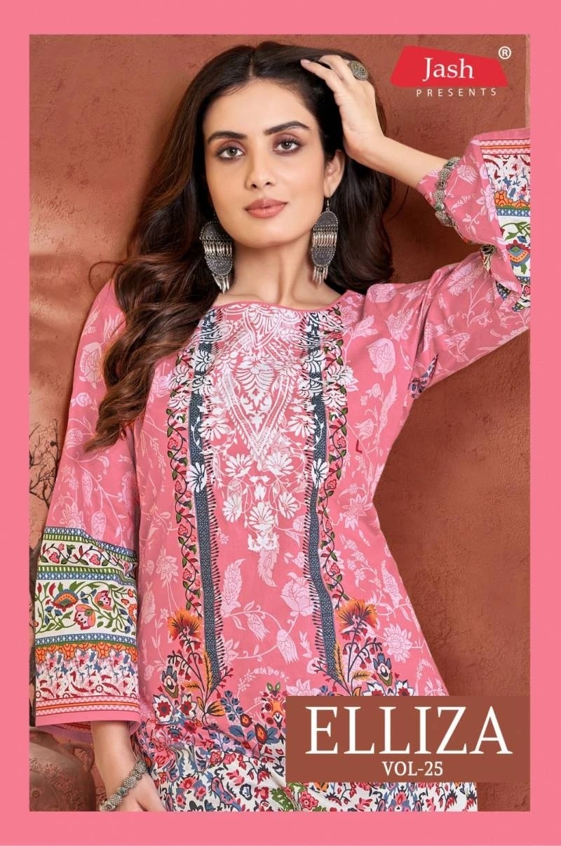 Jash Elliza Vol 25 Soft Cotton Dress Material Collection