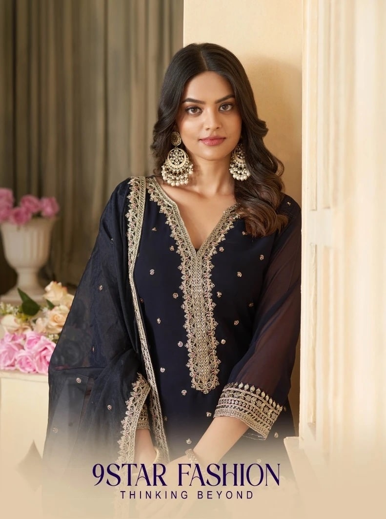 9Star Fashion Lotus Vol 1 Designer Salwar Kameez Collection