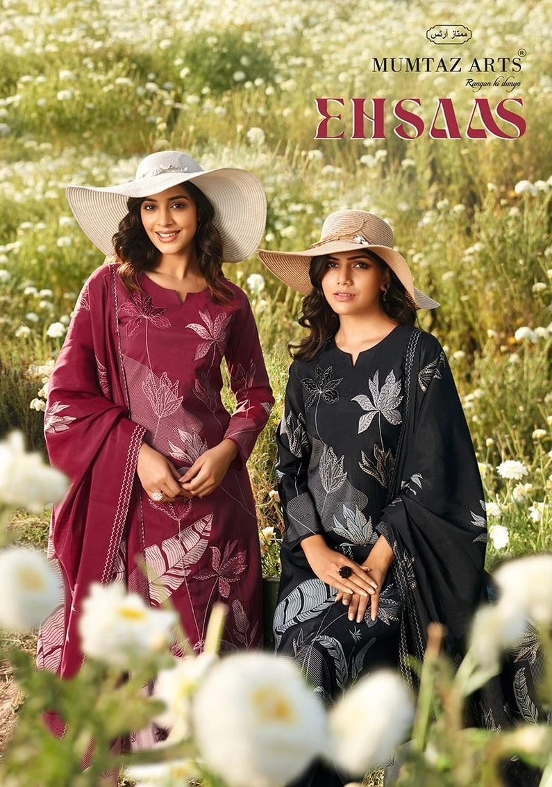 Mumtaz Ehsaas Exclusive Printed Dress Material Collection