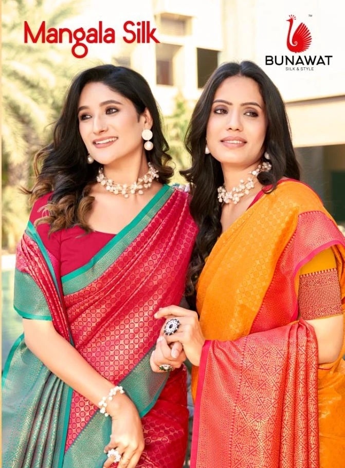 Bunawat Mangala Silk Banarasi Saree Collection