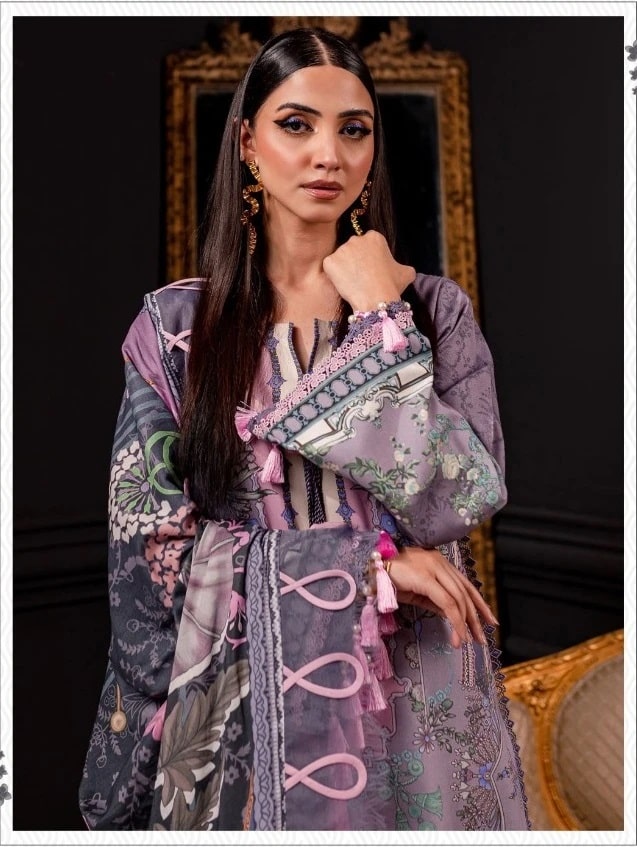 Shraddha Bliss Vol 5 Pakistani Salwar Suits Chiffon Dupatta