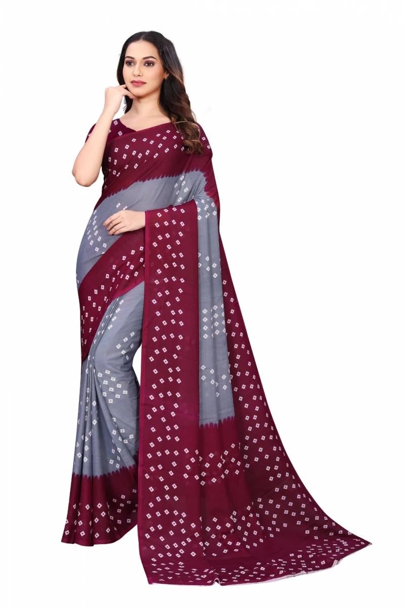 Turkey 9006 Bandhani Silk Saree Collection