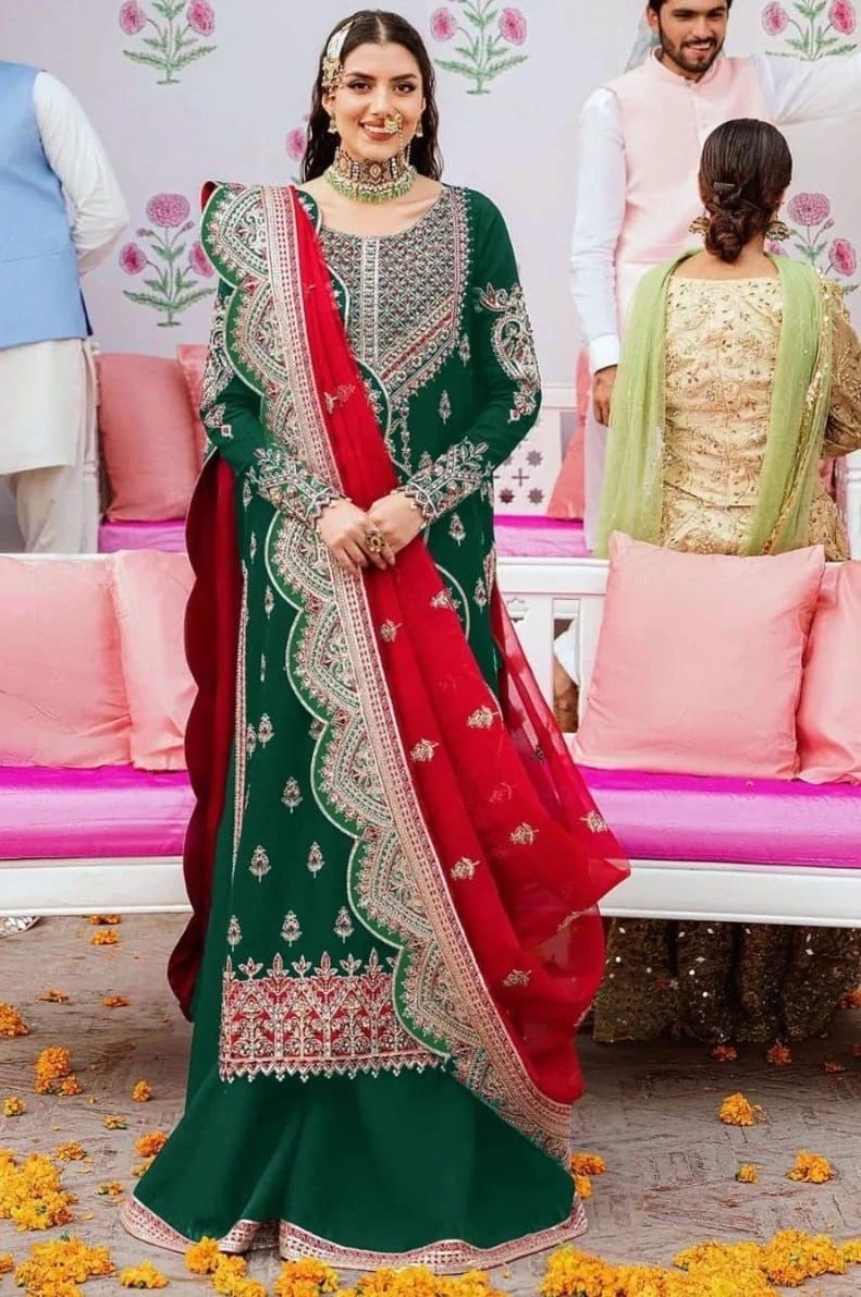 Anamsa 286 A To D Hit Colors Pakistani Suits Collection