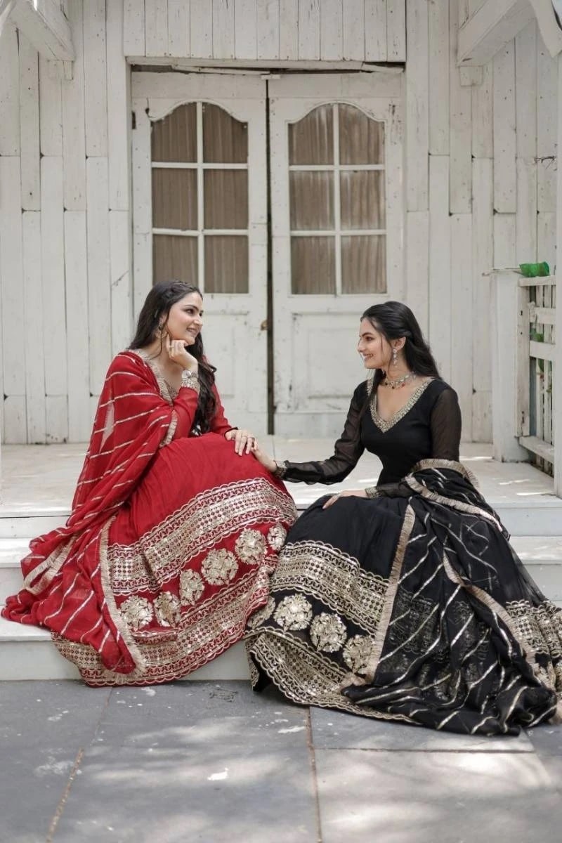 Anamika Vol 18 Georgette Embroidered Ready Made Gown Collection