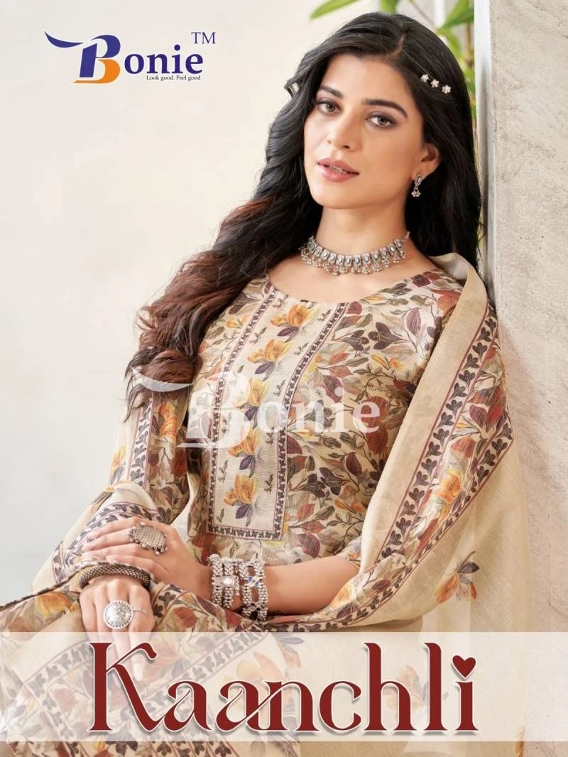 Bonie Kaanchli Vol 1 Silk Kurti Pant With Dupatta Collection