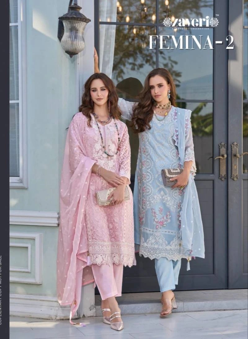 Zaveri Femina Vol 2 Ready Made Designer Collection