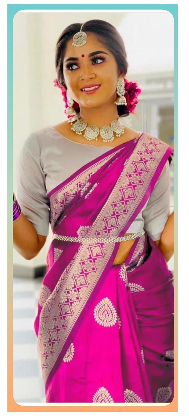 Aab Komal Soft Lich Silk Wedding Saree Collection
