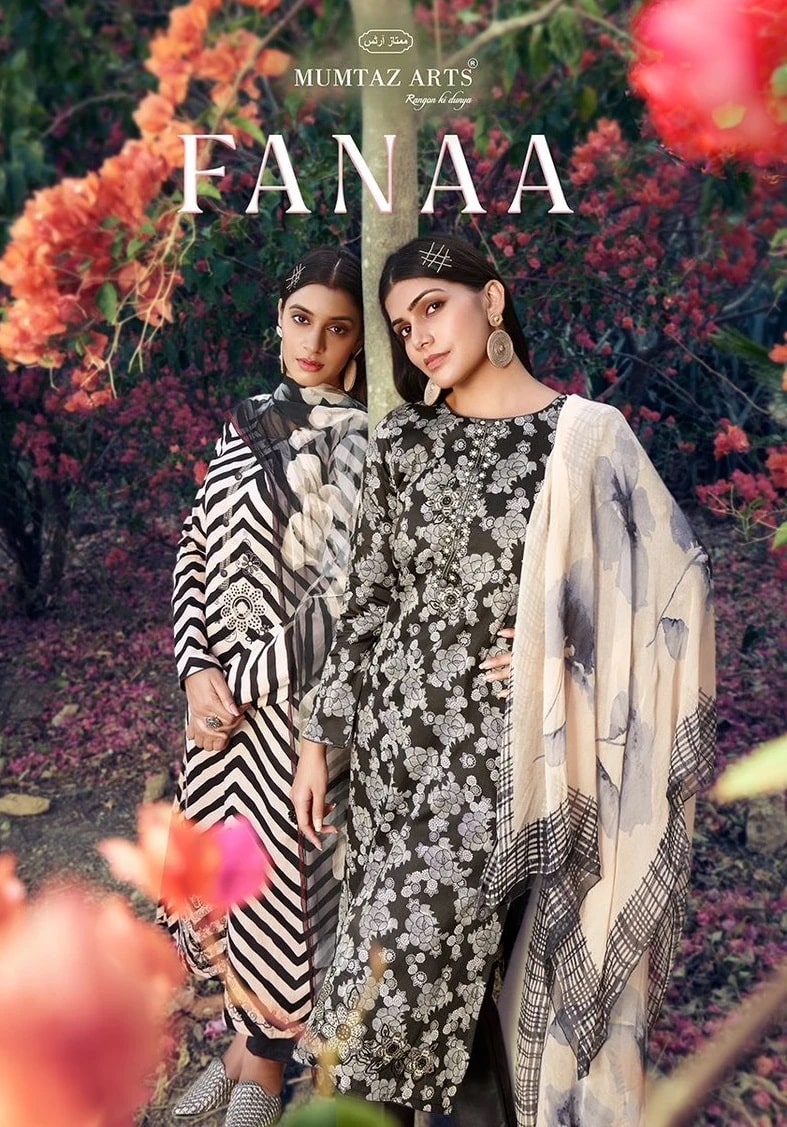 Mumtaz Fanaa Embroidery Designer Salwar Kameez Collection
