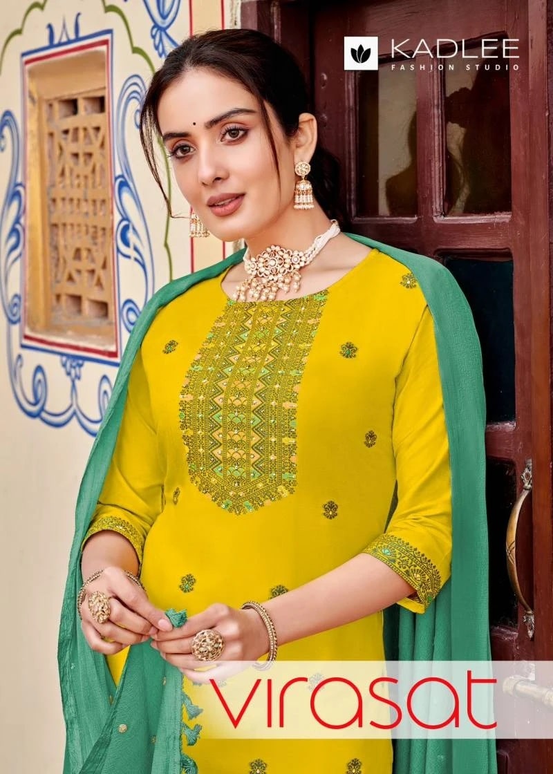 Kadlee Virasat Designer Kurti Pant With Dupatta Collection