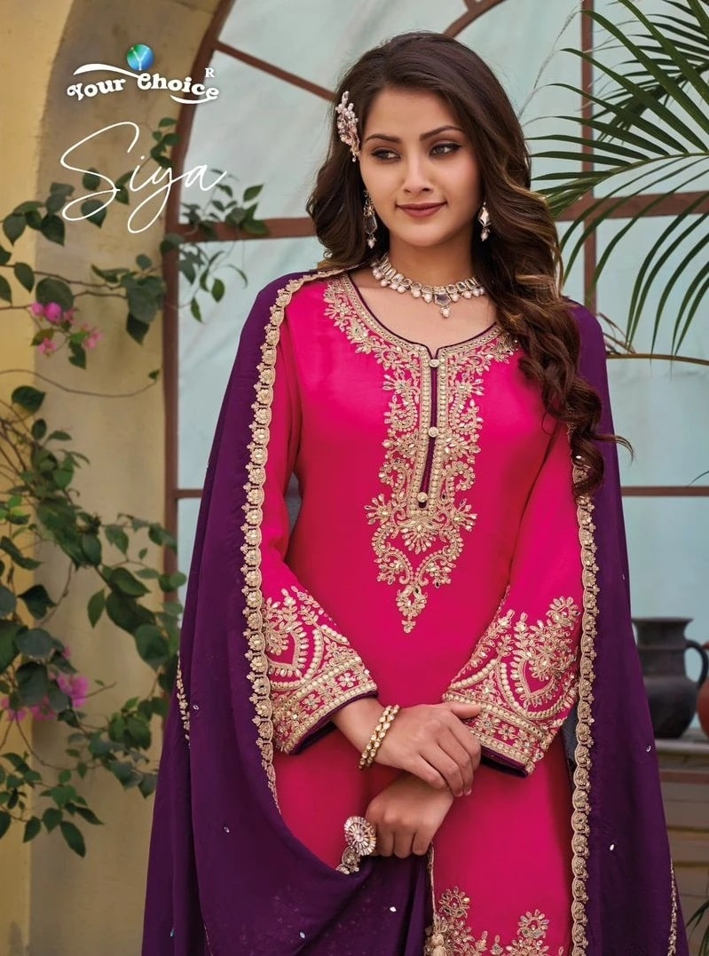 Your Choice Siya Embroidery Designer Salwar Suits Collection