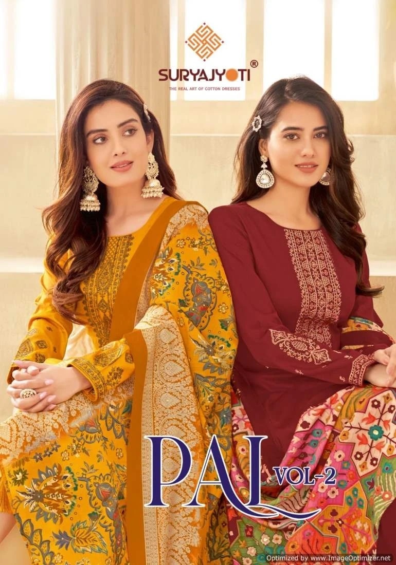 Suryajyoti Pal Vol 2 Exclusive Designer Dress Matrial Collection