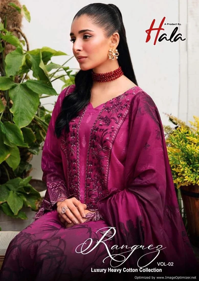 Hala Rangrez Vol 2 Printed Dress Material Collection