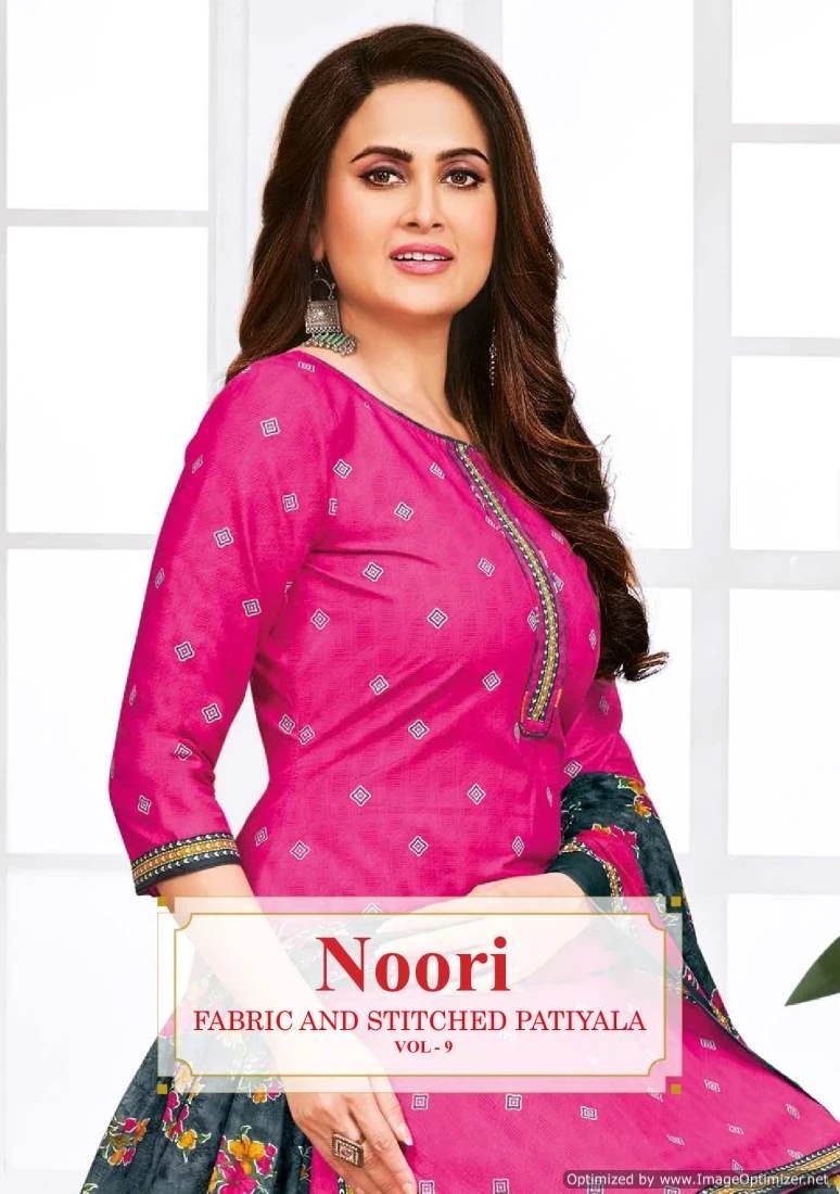 Ganpati Noori Vol 9 Printed Dress Marerial Collection